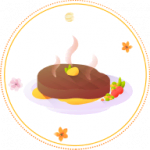 steak cat icon