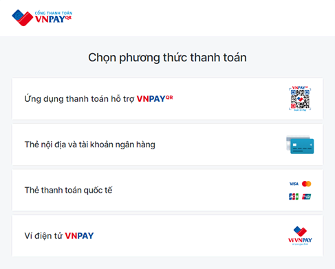 vnpay huong dan thanh toan 4Hướng dẫn thanh toán VNPay