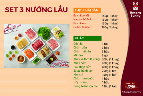 Set 3 nuong lau Family tag rb