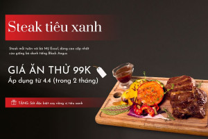 khuyen mai steak an thu bo my 99k